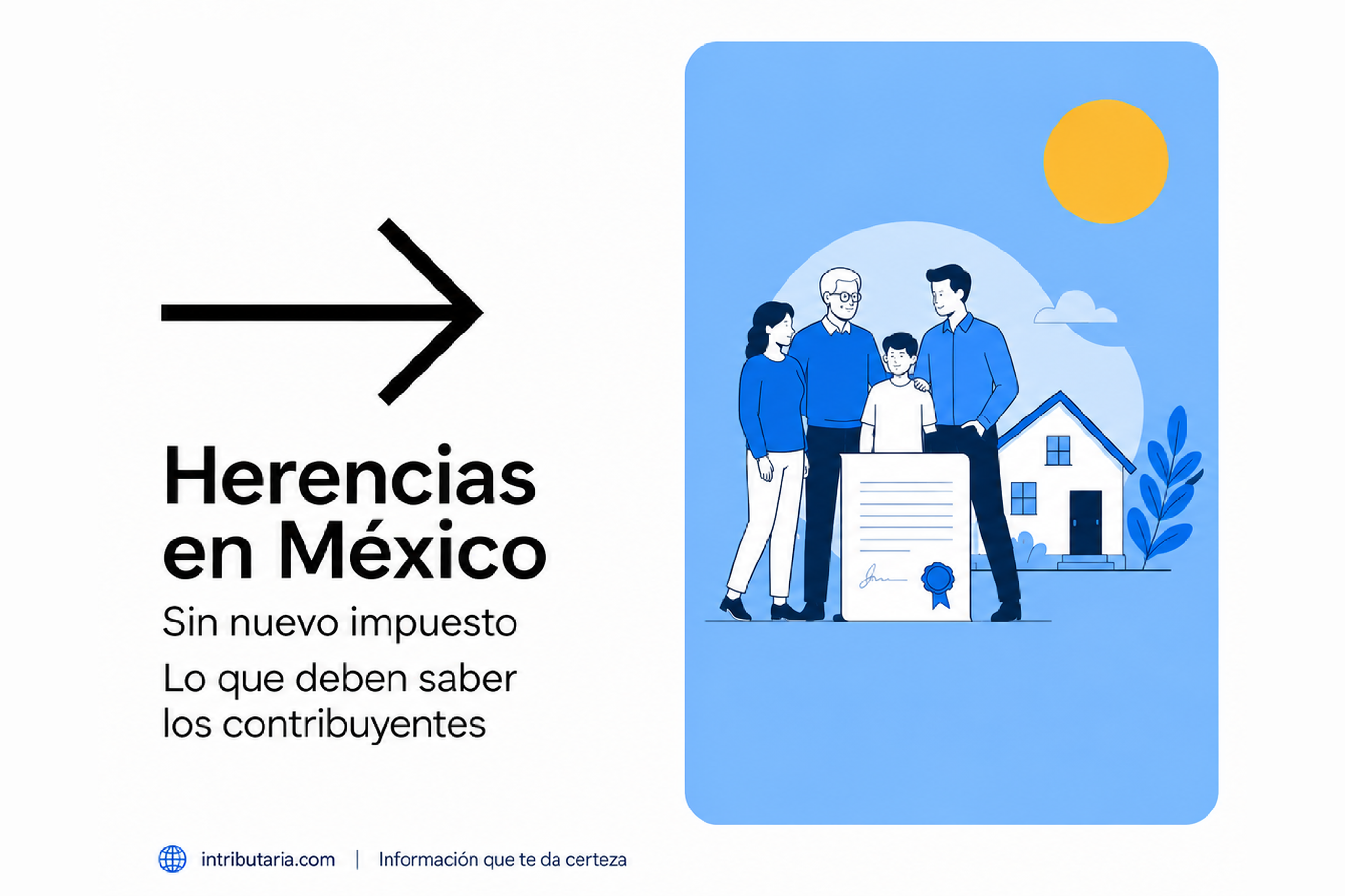 Herencias en México: Sheinbaum descarta nuevo impuesto y esto es lo que realmente deben saber los contribuyentes