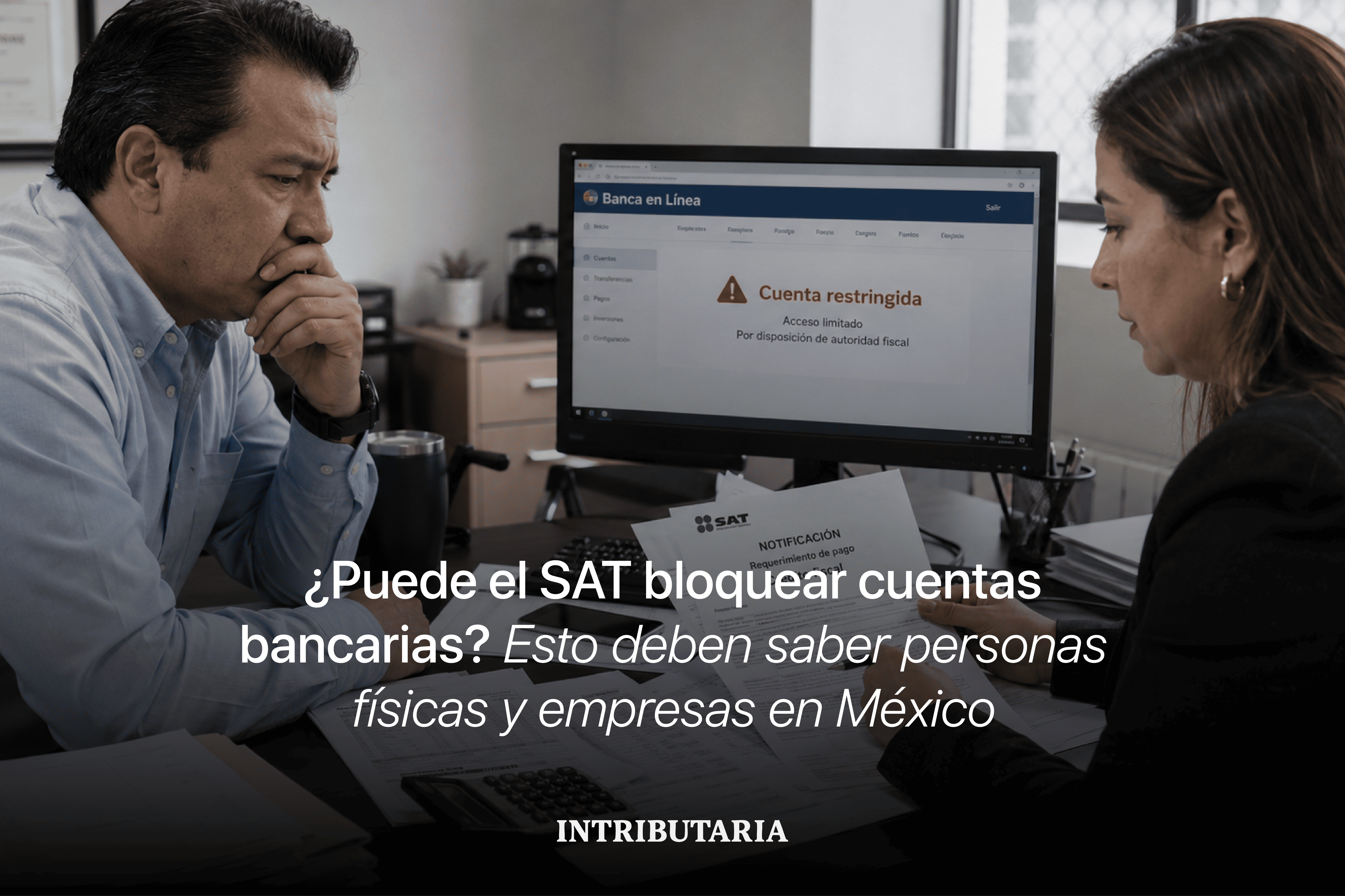 ¿Puede el SAT bloquear cuentas bancarias? Esto deben saber personas físicas y empresas en México