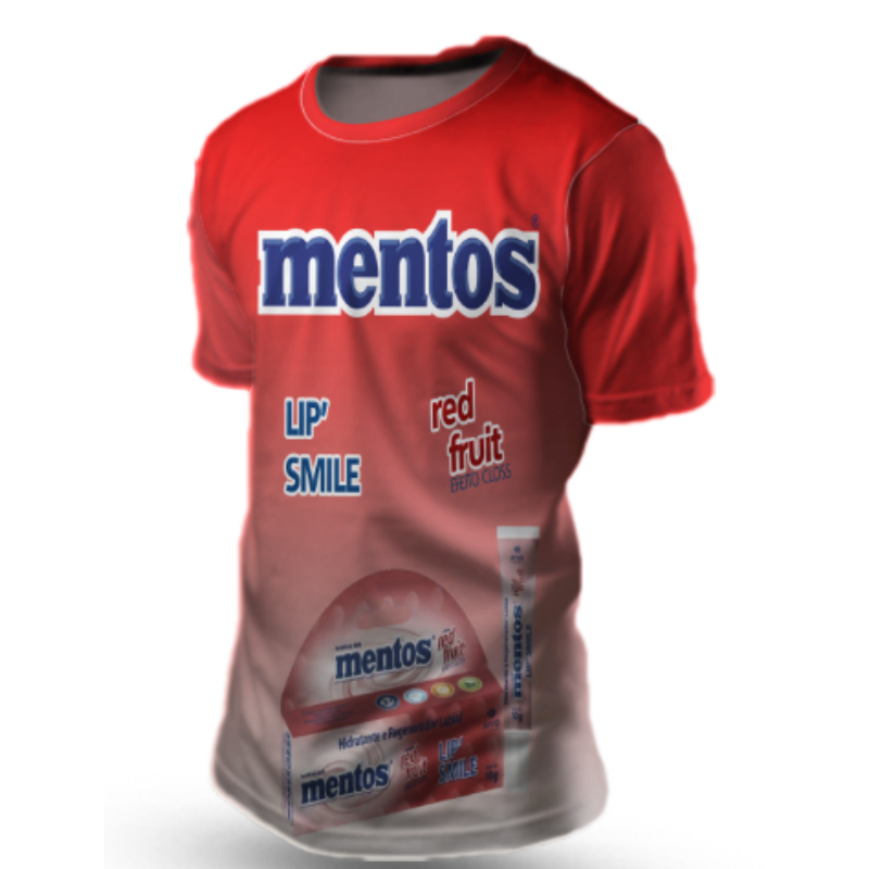 Camiseta Mentos Red Fruit