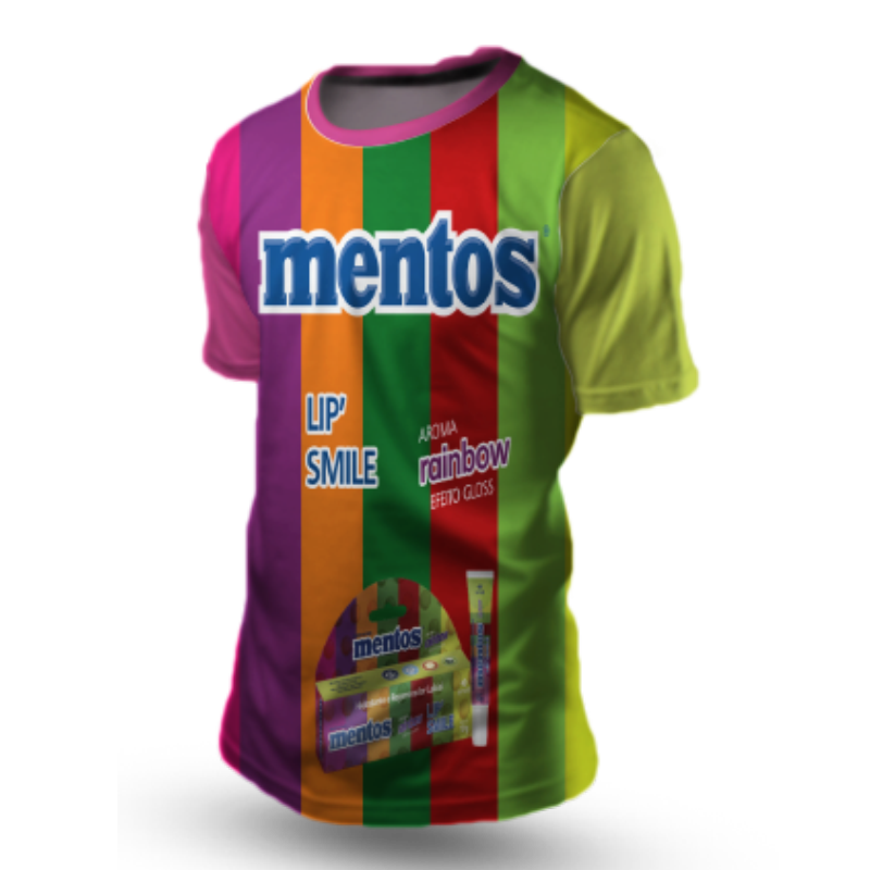 Camista Mentos Rainbow