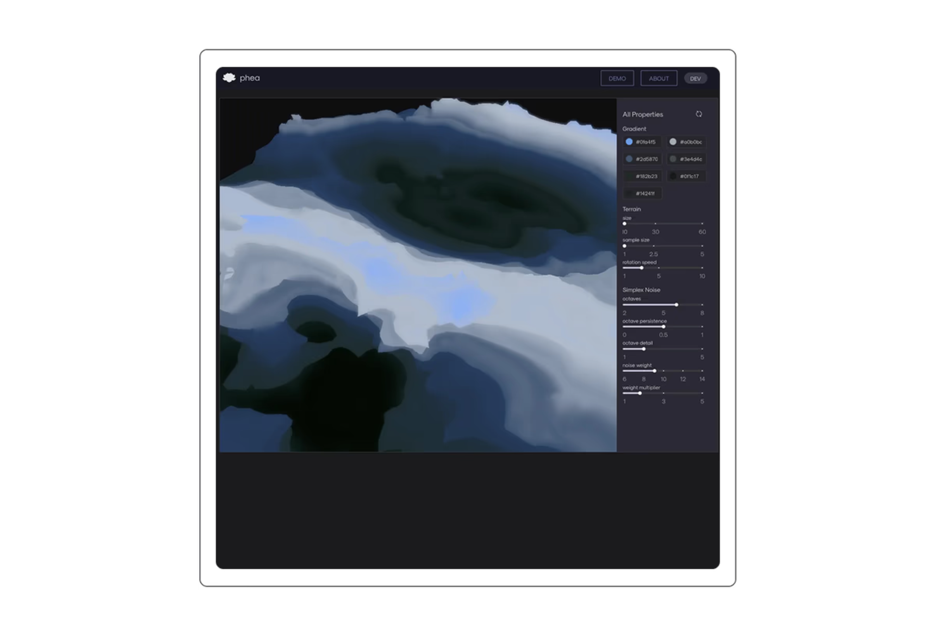 web 3d terrain generator - Real-Time Feedback Loop - 1