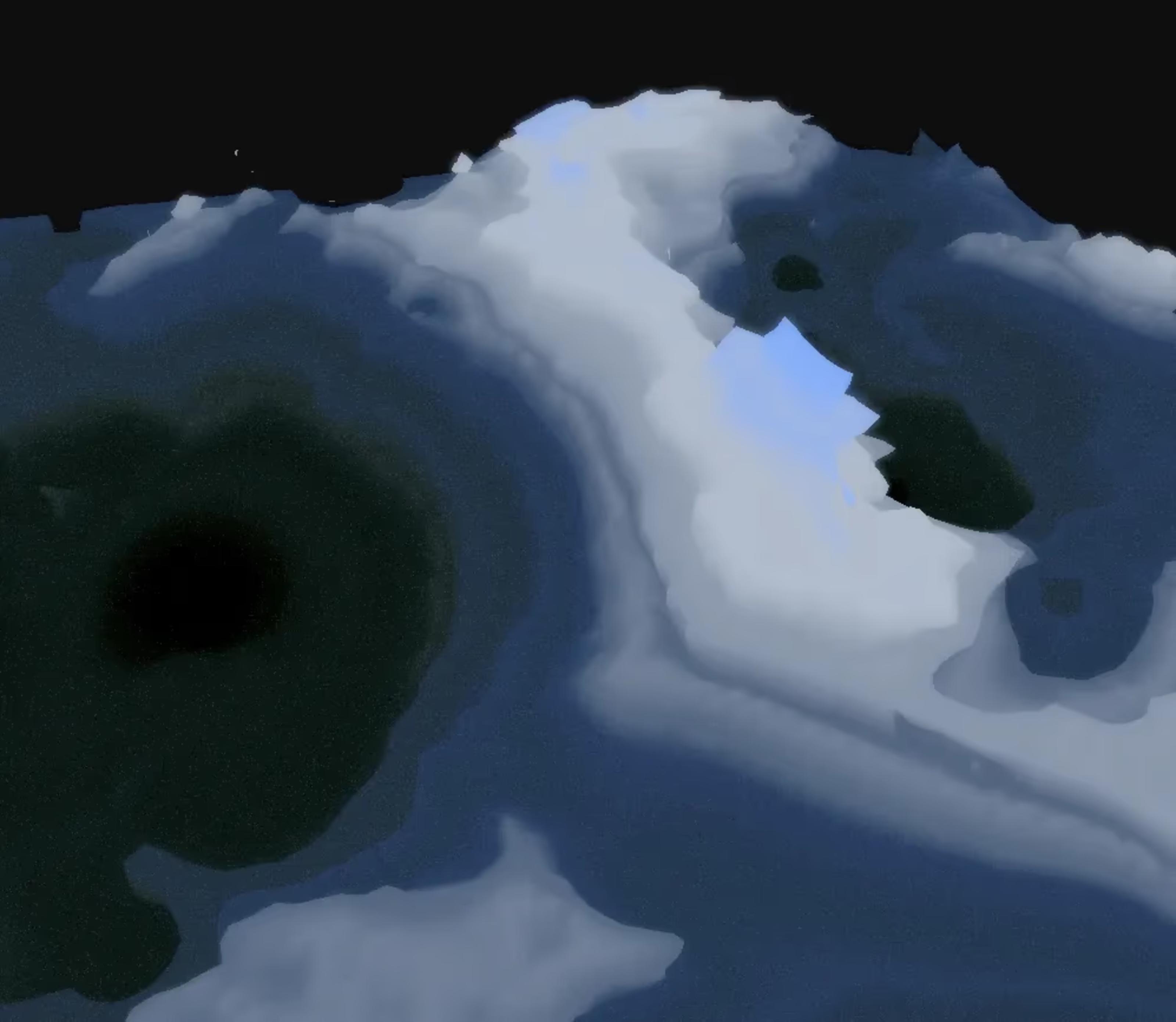 web 3d terrain generator - Layered Control - 1