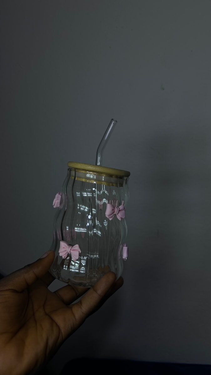 Glass tumbler image 1