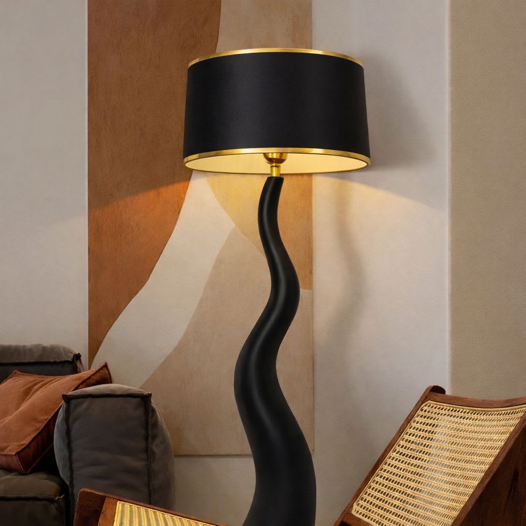 Luxury Spiral Floor Lamp image 1