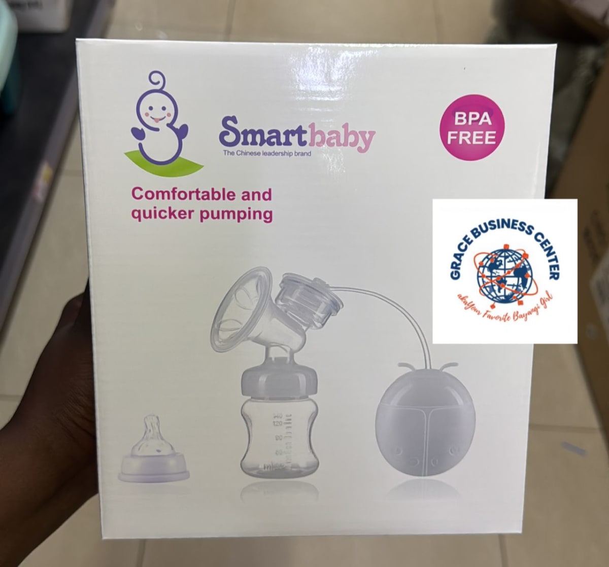 SmartBaby Manual Breast Pump β BPA Free & Safe for Baby image 1