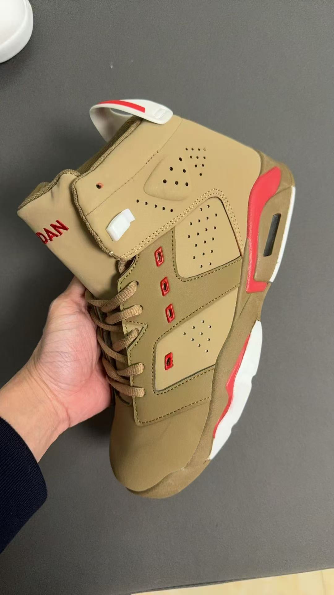 Khaki High-Top Sneakers image 1