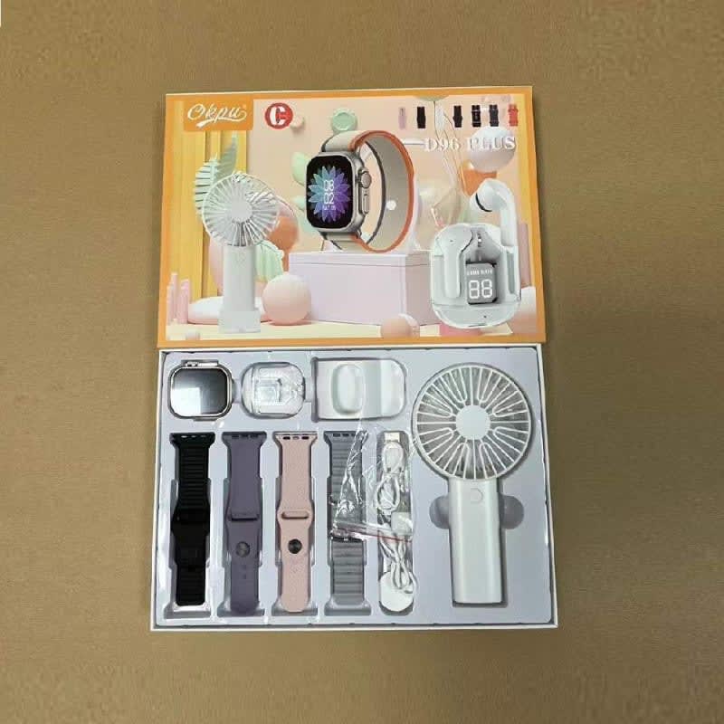 D96 Plus Smart Watch Gift Set image 1