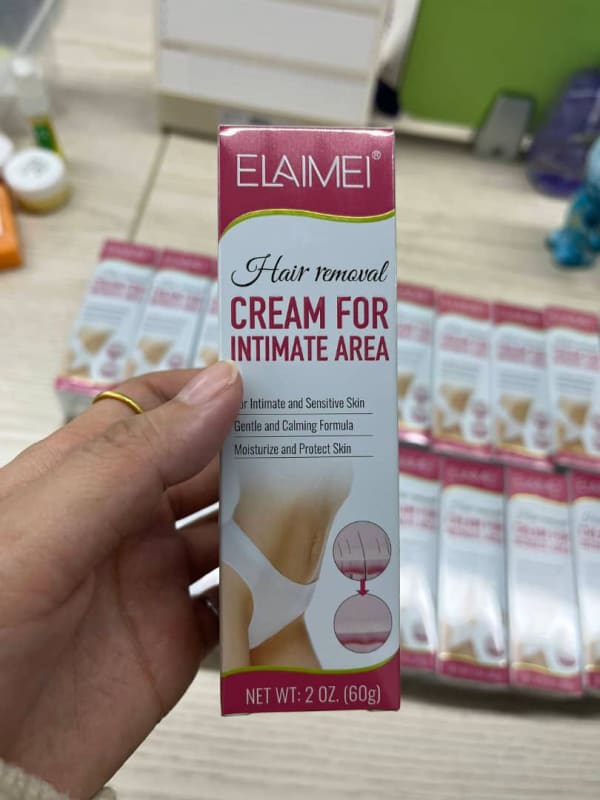 Elaimei Intimate Hair Removal Cream image 1