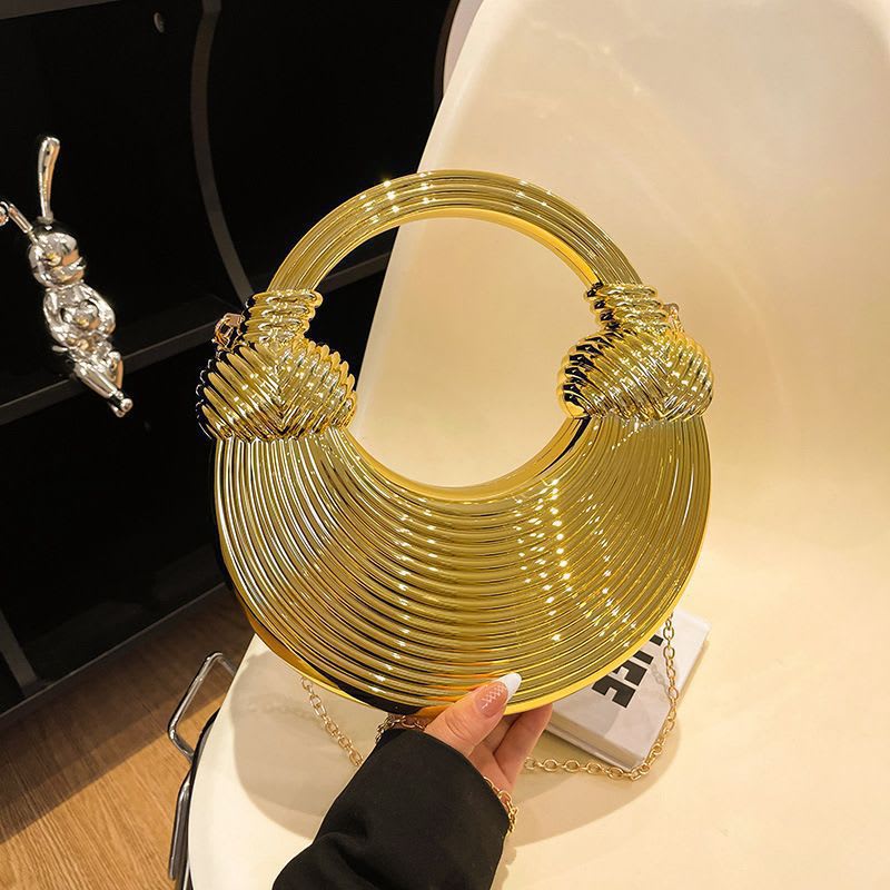 Luxury Gold Evening Clutch Purse image 1