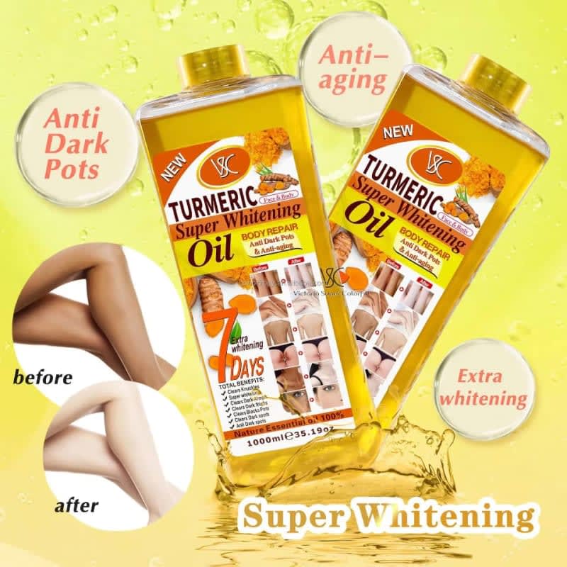 Turmeric Whitening Body Oil image 1