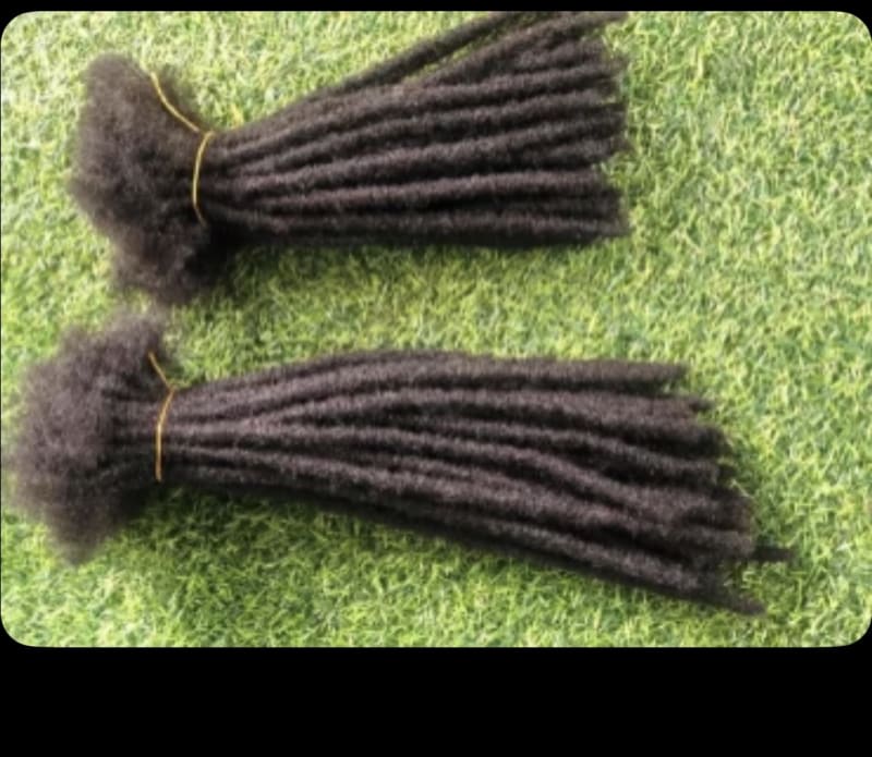 Handcrafted locs extensions image 1
