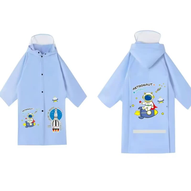 Kids Waterproof Hooded Raincoat image 1