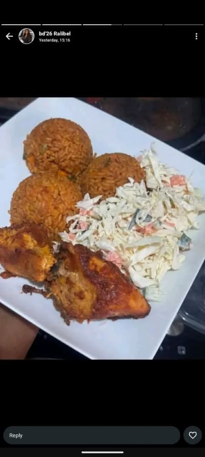 Grilled Chicken and Fried Rice