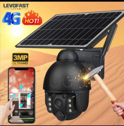 CAMÉRA SOLAIRE PTZ métallique
