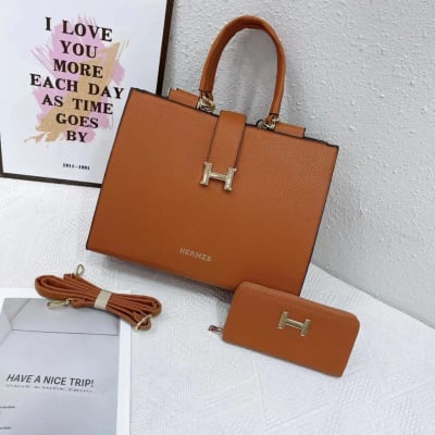 2-in-1 Luxury Handbag & Wallet Set