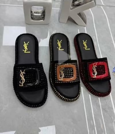 Women’s Luxury Buckle Slides