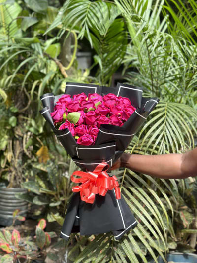 Medium Sized Artificial flower Bouquet