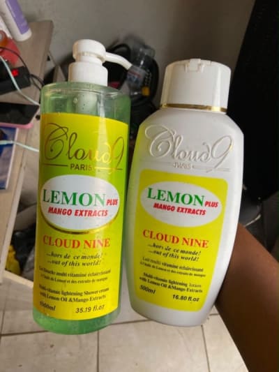 Cloud 9 lotion set