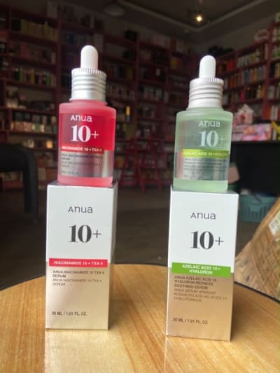 Anua facial serum restocked 7500frs each