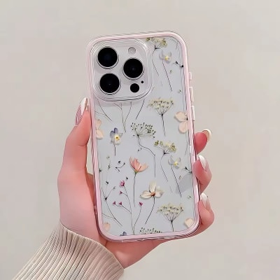 Flower Design iPhone Case