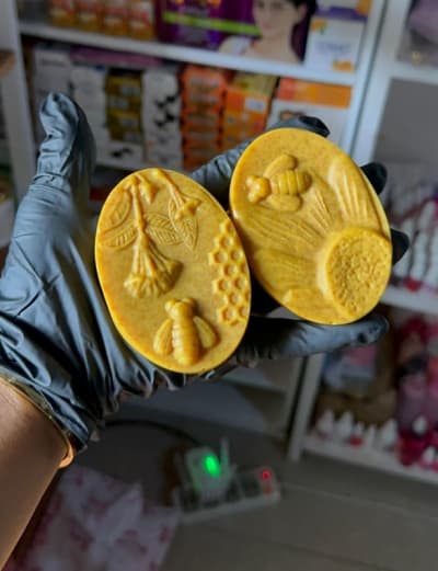 Turmeric & Honey face soap