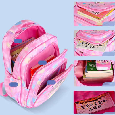 Girls Cartoon School Backpack