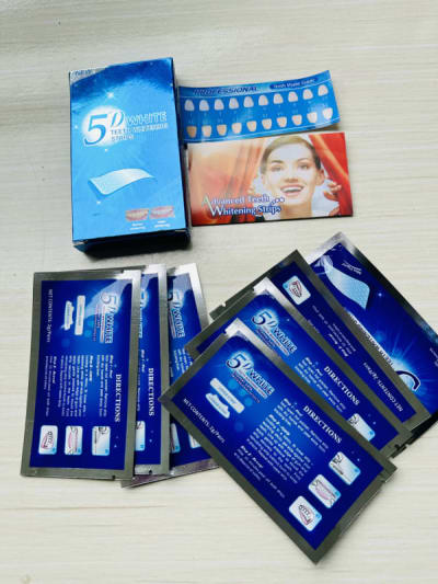 Teeth whitening strips