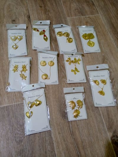Jinja herbal extract,ear rings, bangles, chains