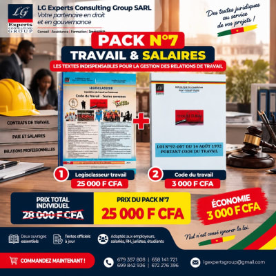 Pack spécial travail et salaire