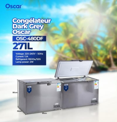 Oscar 271L Chest Freezer – OSC-480DF