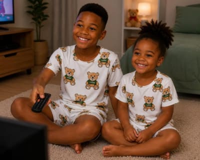 Kids’ Teddy Bear Pajamas