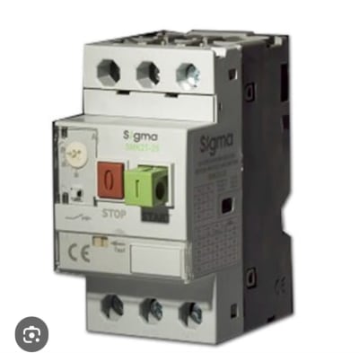 Sigma Motor Protection Circuit Breaker – 3-Pole