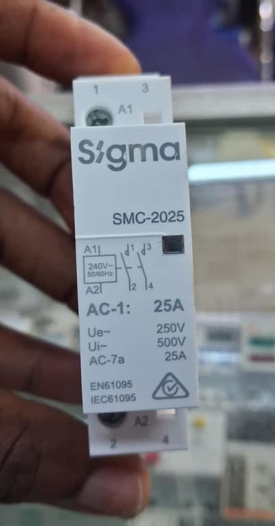 Sigma SMC-2025 Modular Contactor – 25A, 240V Coil