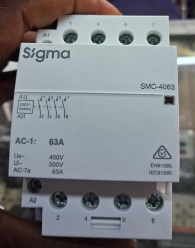 Sigma SMC-4063 Four-Pole Modular Contactor – 63A