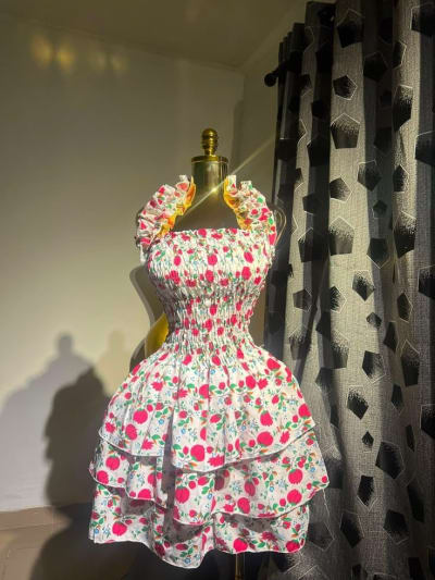 Mini gown