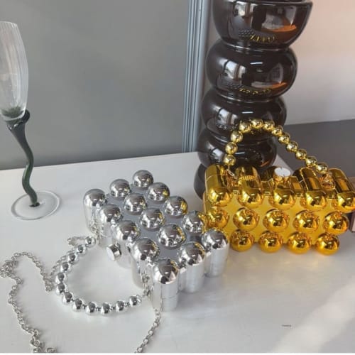 Luxury Pearl Bead Handbag
