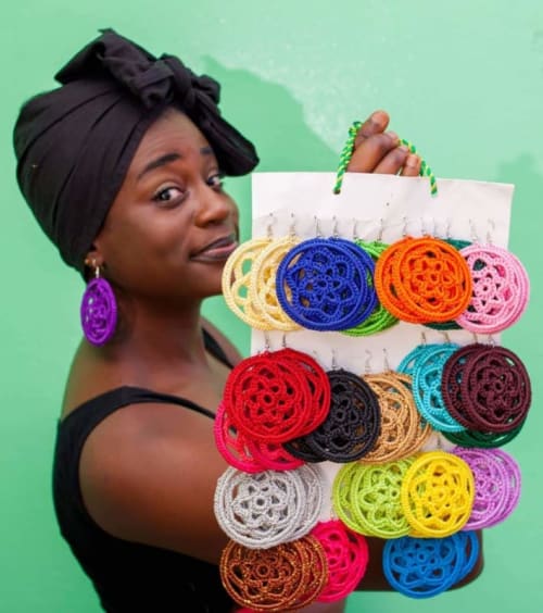 Crochet Fashion Earrings
