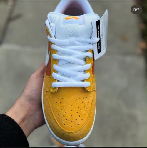 Mustard Yellow Casual Sneakers