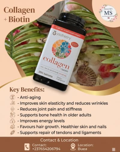 Youtheory Collagen biotin