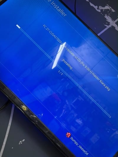 Installing of games on PS4/PS5