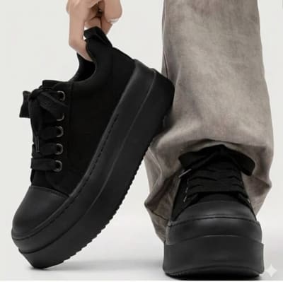 Chunky Platform Casual Sneakers