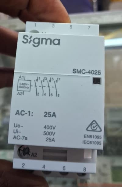 Sigma SMC-4025 Four-Pole Modular Contactor – 25A