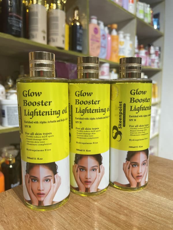 Glow booster lightening oil