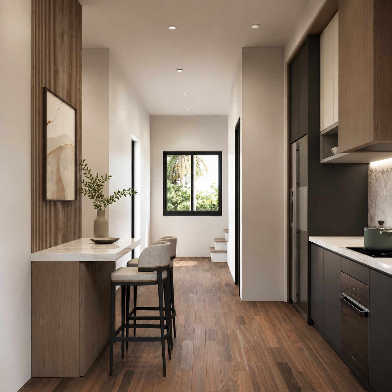 Kitchen to Stairs