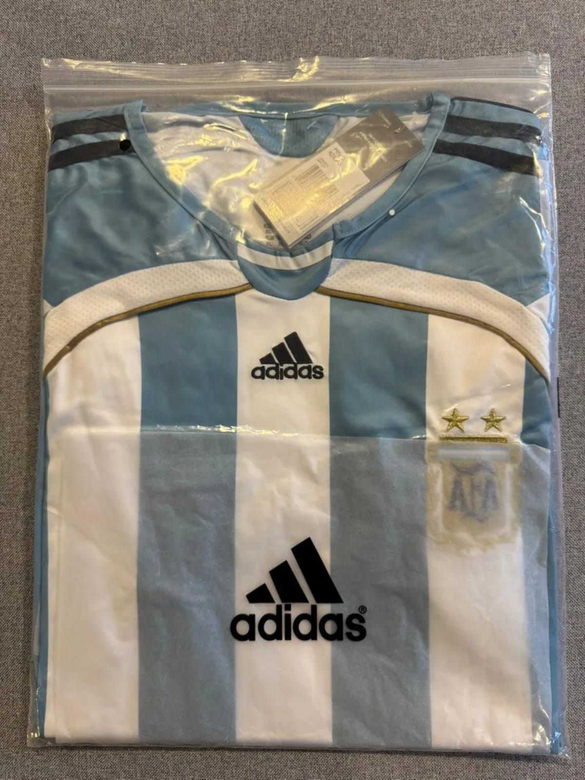 Camiseta Titular Argentina 2006 Versión Retro - imagen 4