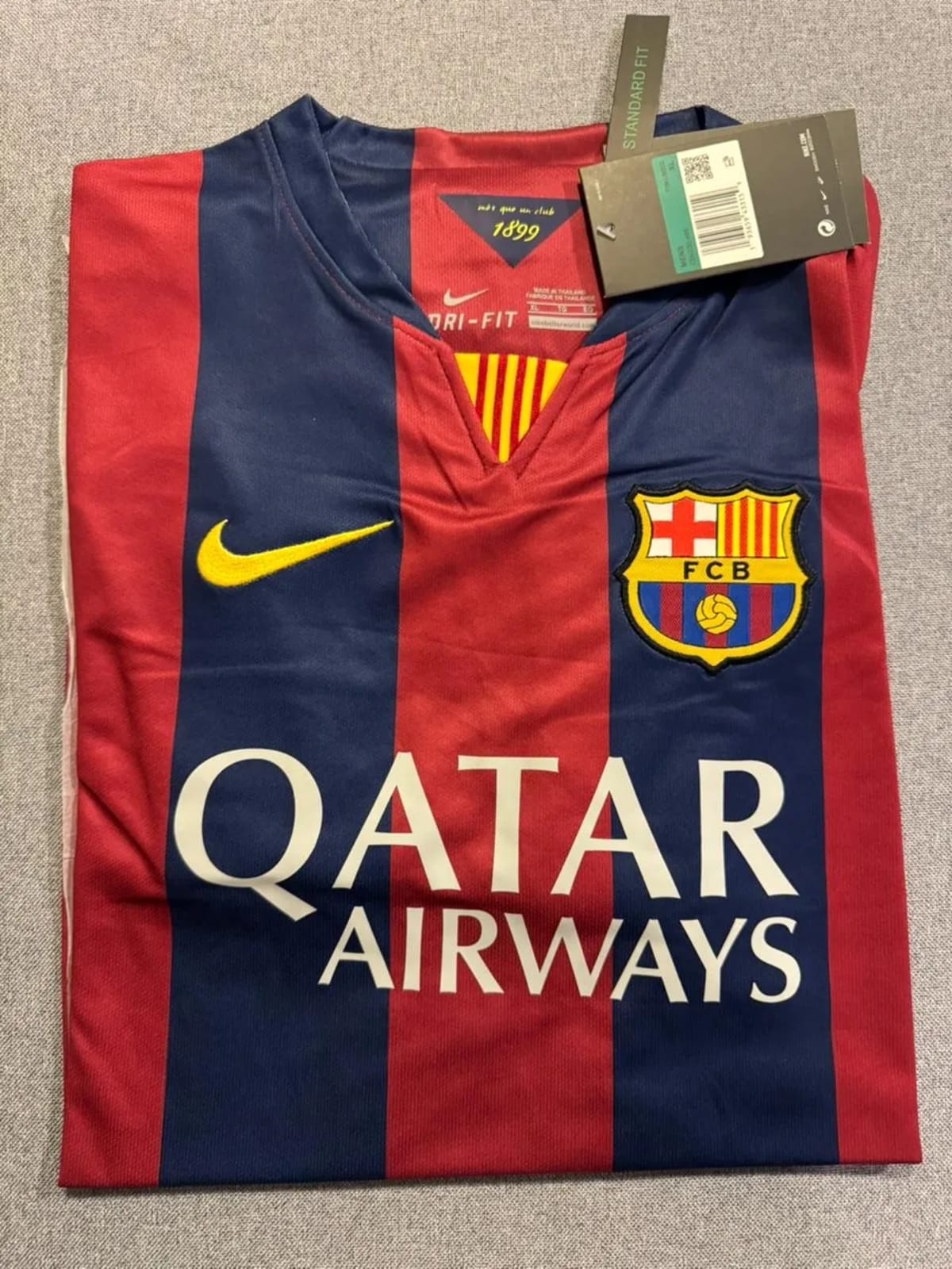 Camiseta Titular Barcelona 2014/2015 Versión Retro - imagen 5