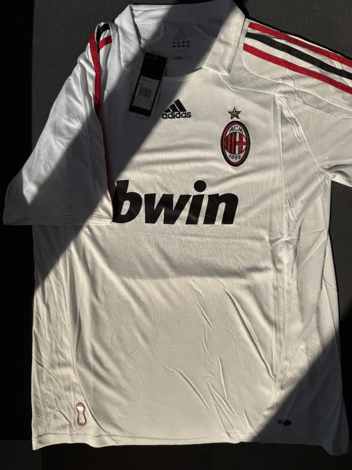 Camiseta Suplente Milan 2007/2008 Versión Retro - imagen 1
