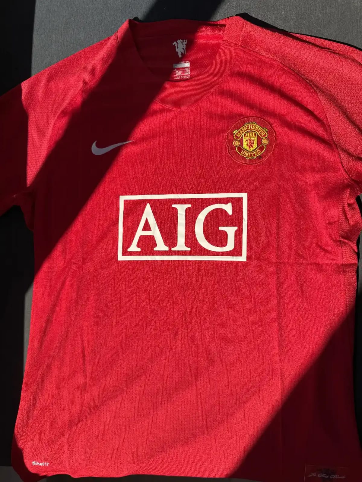 Camiseta Titular Manchester United 2007/2008 Versión Retro - imagen 1