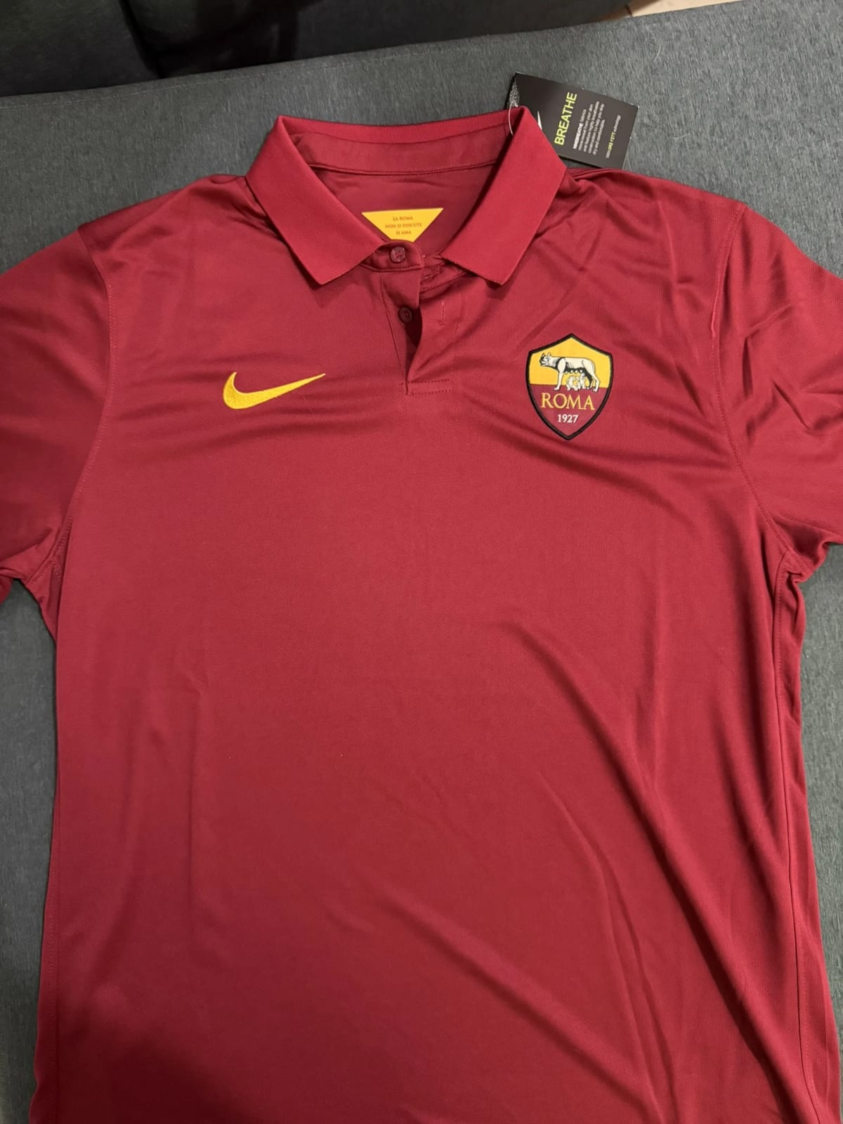 Camiseta Titular Roma 2014 Versión Retro - imagen 1