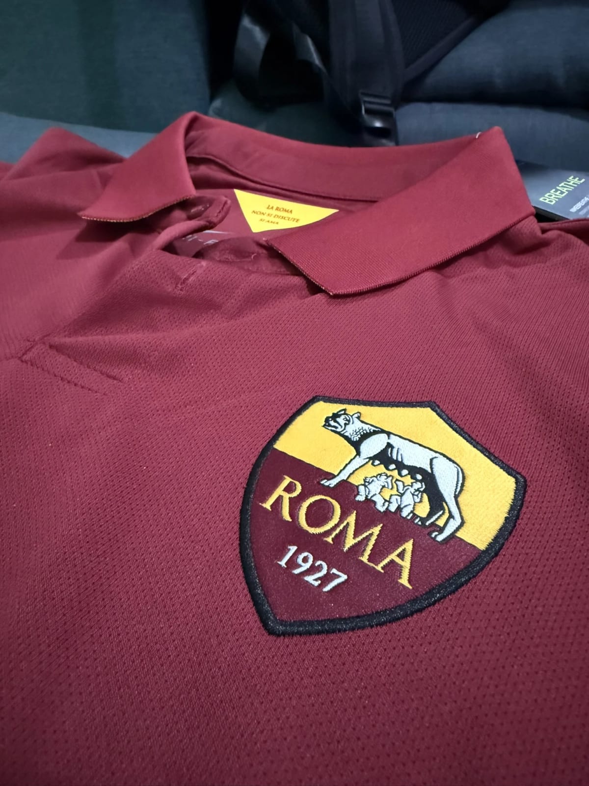 Camiseta Titular Roma 2014 Versión Retro - imagen 2